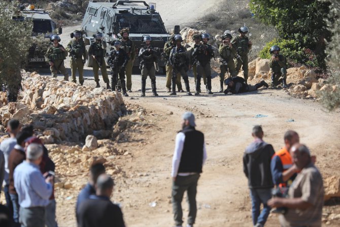 İsrail güçlerinden Batı Şeria'daki gösterilere müdahale