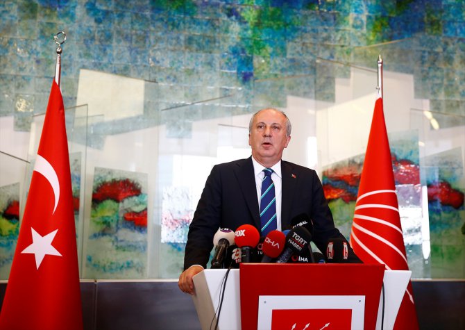 Kılıçdaroğlu İnce'yi kabul etti