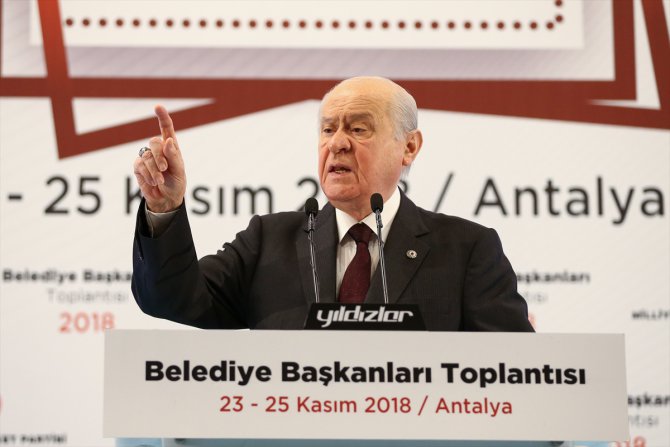 MHP İl Başkanları ve Belediye Başkanları Toplantısı