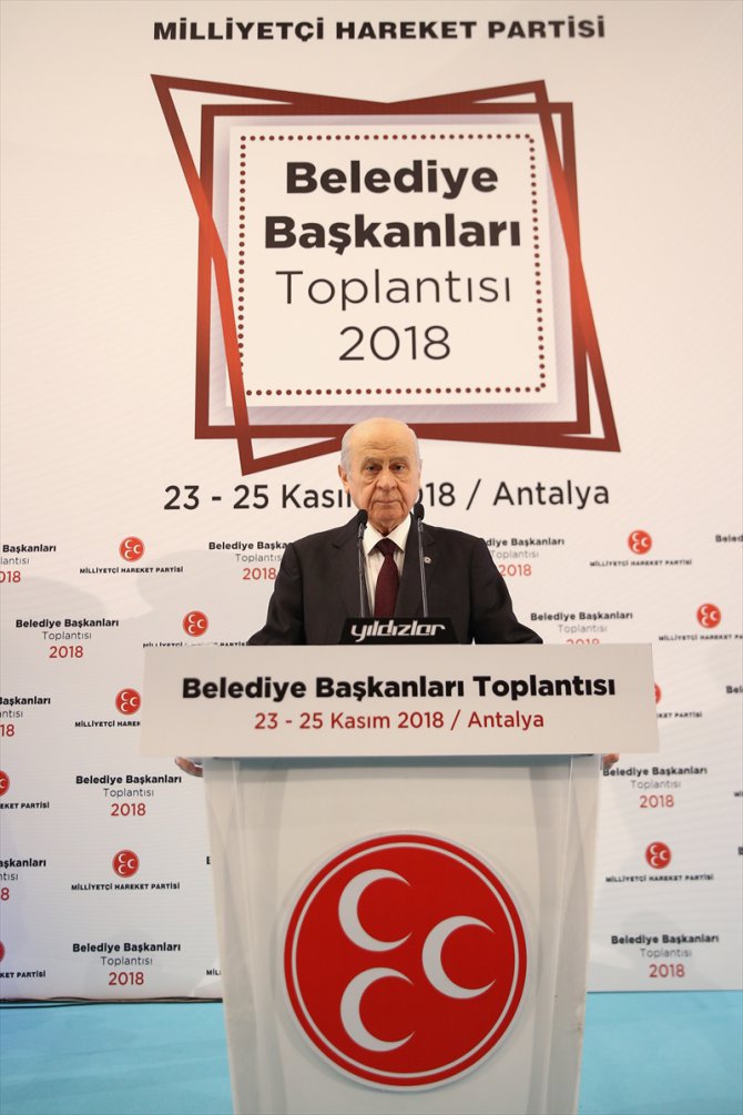 MHP İl Başkanları ve Belediye Başkanları Toplantısı