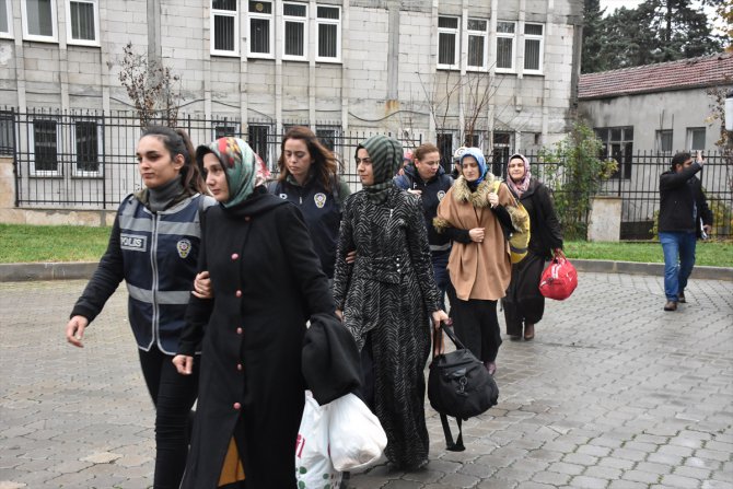 FETÖ'nün "polis mahrem imamları"nın eşlerine yönelik operasyon