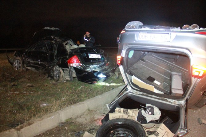 Sakarya'da trafik kazası: 1 ölü, 3 yaralı