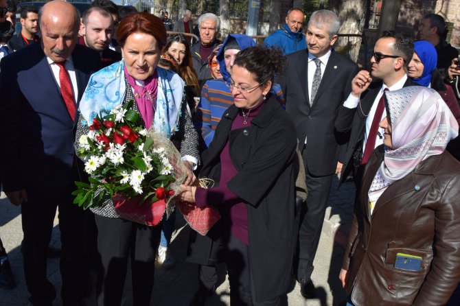 İYİ Parti Genel Başkanı Akşener, Bilecik'te