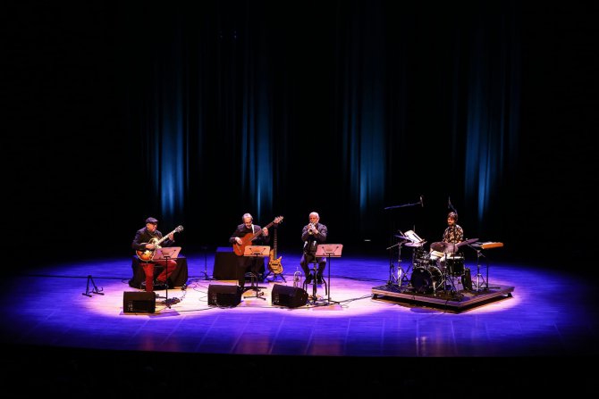 "Modal Jazz Quartet" CRR'de sahne aldı