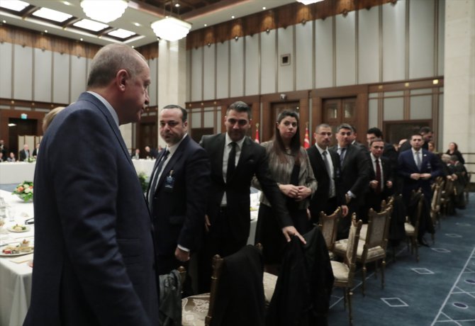 Cumhurbaşkanı Erdoğan'ın kabulü