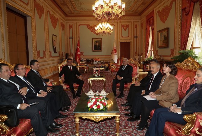 Meclis Başkanı Yıldırım'ın kabulü