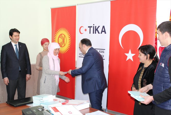 TİKA'dan Kırgızistan'da kadınların istihdamına destek