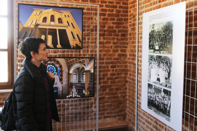 "Yıkılışından Yeniden Doğuşuna Edirne Büyük Sinagogu" fotoğraf sergisi