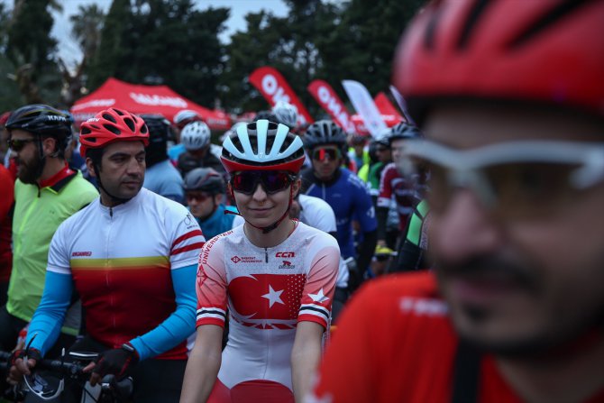 AKRA Gran Fondo Antalya bisiklet yarışı yapıldı