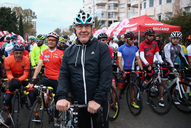 AKRA Gran Fondo Antalya bisiklet yarışı yapıldı