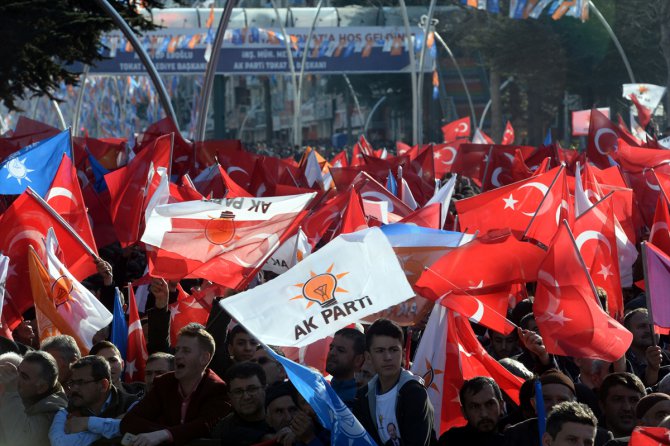 AK Parti'nin Tokat mitingi