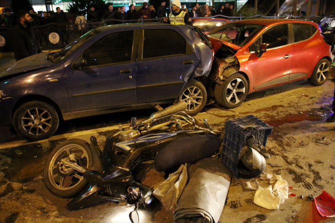 Aydın'da zincirleme trafik kazası: 4 yaralı