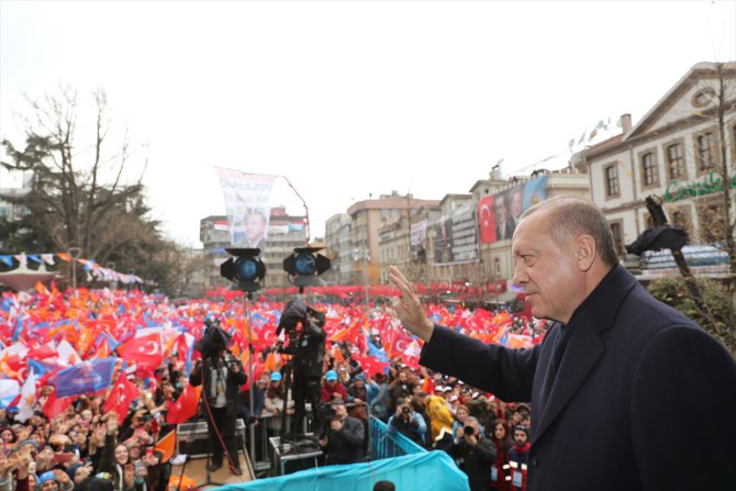 AK Parti'nin Trabzon mitingi