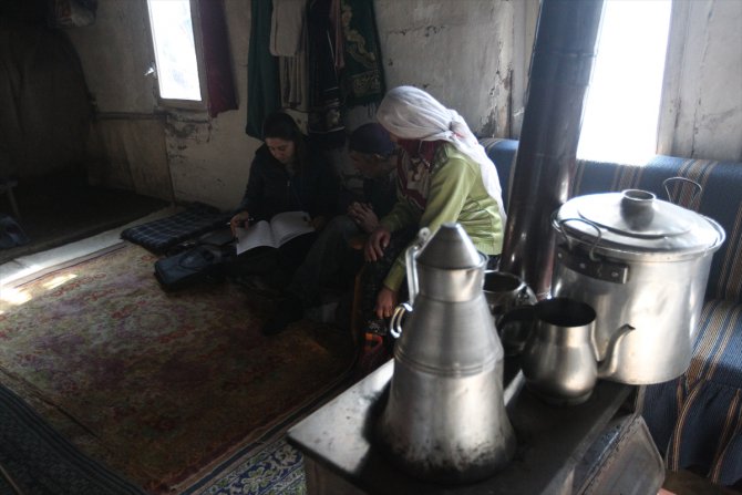 Sağlıklı veriye ulaşmak için kara kış dinlemiyorlar