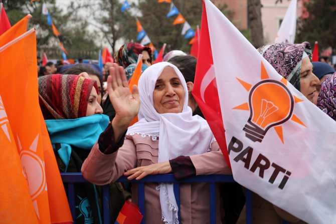 AK Parti'nin Siirt mitingi