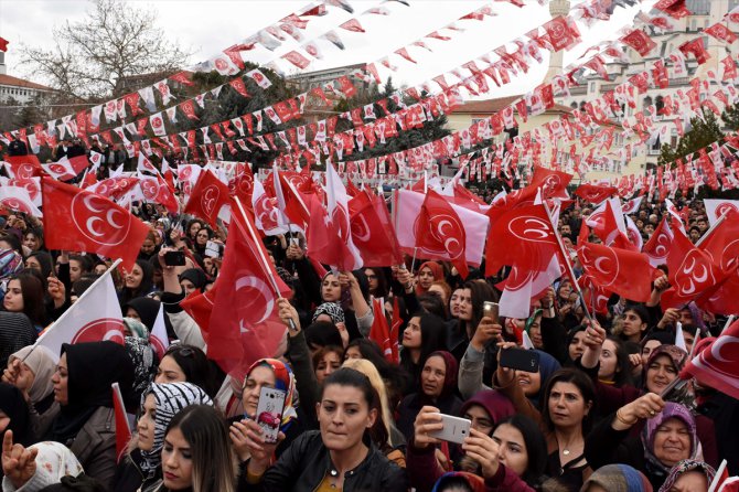 MHP'nin Kırıkkale mitingi