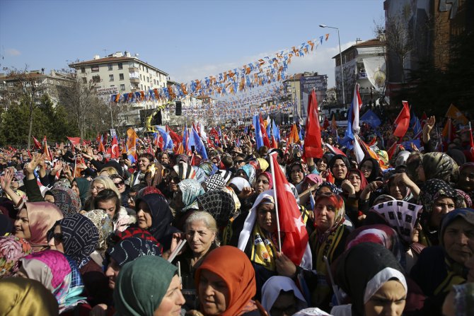 AK Parti'nin Yenimahalle mitingi