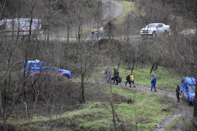 Ordu'da otomobil ırmağa yuvarlandı: 1 ölü