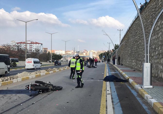 Trafik polisi, görevli gittiği kaza yerinde oğlunun ölüm haberini aldı