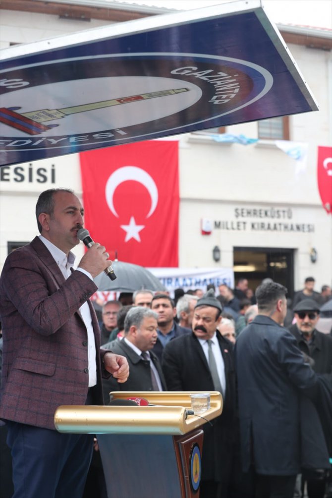 Gaziantep'te millet kıraathanesi açılışı