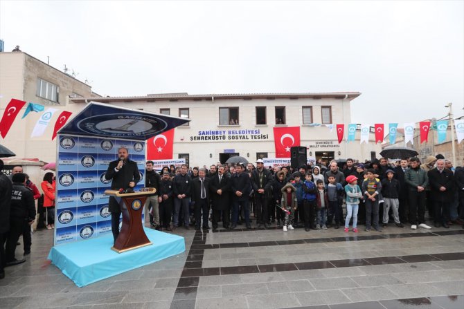 Gaziantep'te millet kıraathanesi açılışı