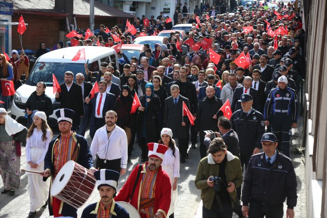 Çanakkale ruhu Artvin'de yaşatıldı