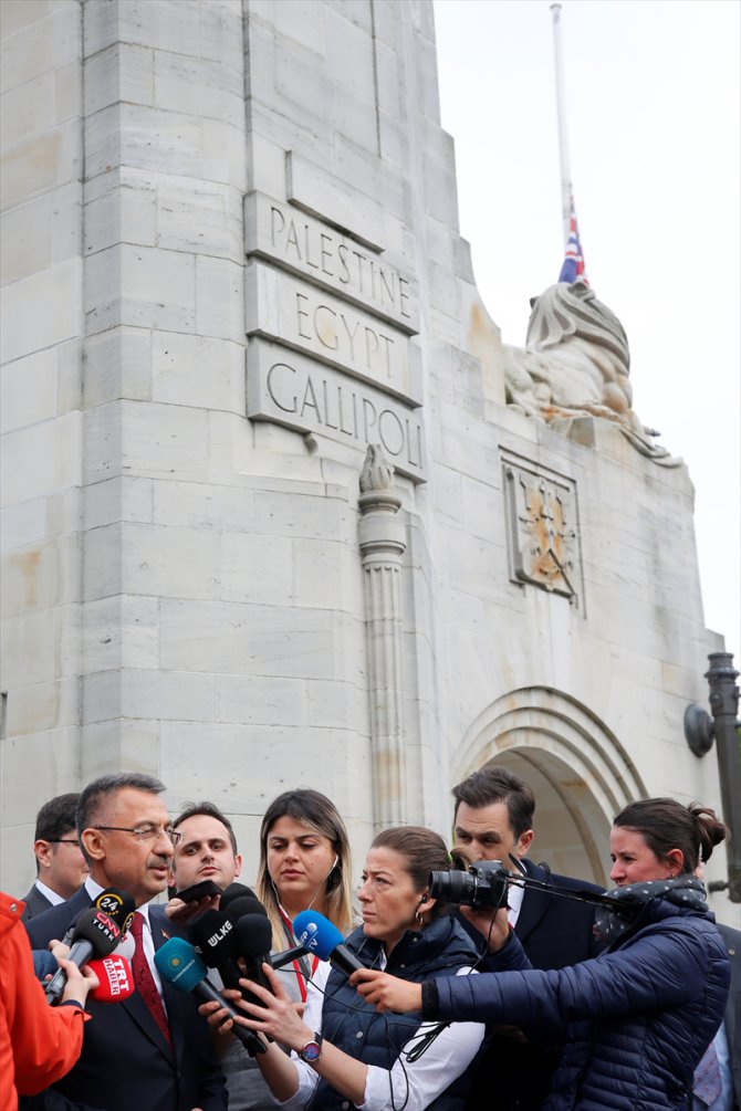 Çanakkale Şehitleri Christchurch'te anıldı