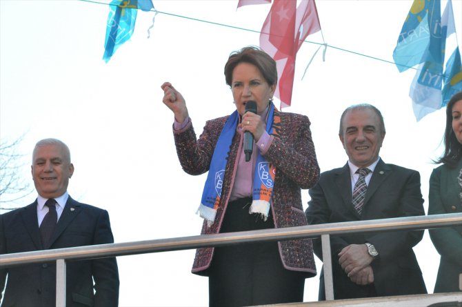 İYİ Parti Genel Başkanı Akşener, Bursa'da