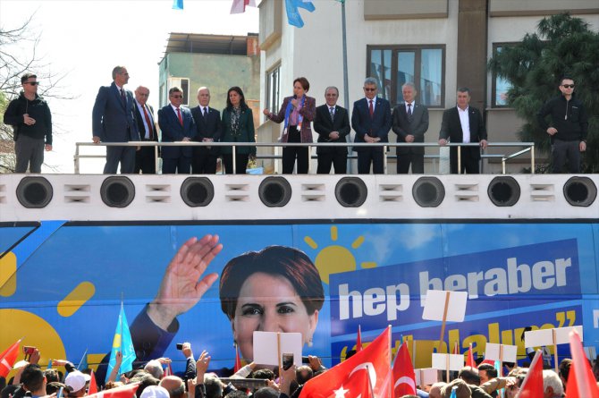 İYİ Parti Genel Başkanı Akşener, Bursa'da