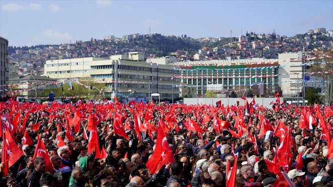 Millet İttifakı'nın Kocaeli mitingi