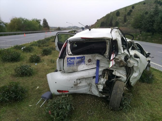 Aydın'da trafik kazası: 1 ölü, 2 yaralı