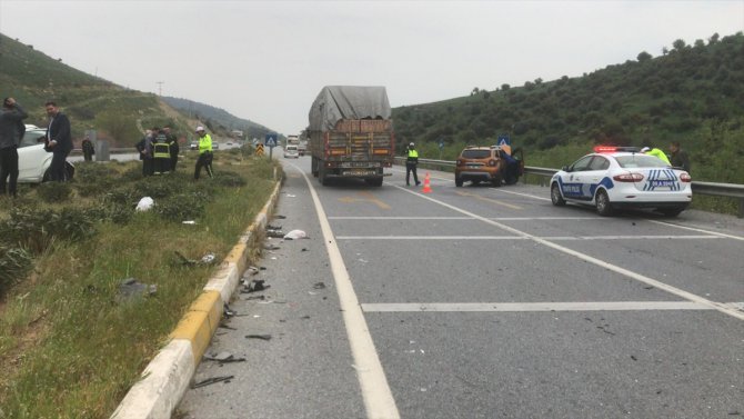 Aydın'da trafik kazası: 1 ölü, 2 yaralı