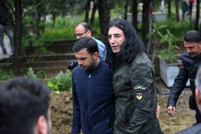 Murat Kekilli'nin babası son yolculuğuna uğurlandı