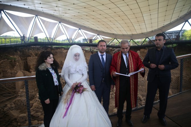 Göbeklitepe'de mutluluğa "evet" dediler