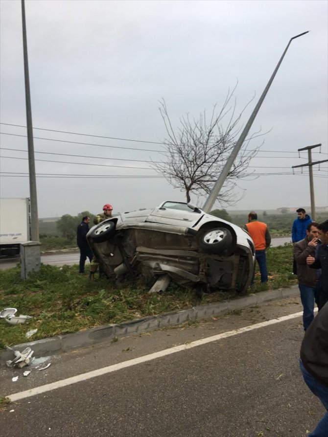 Balıkesir'de trafik kazası: 1 ölü, 1 yaralı