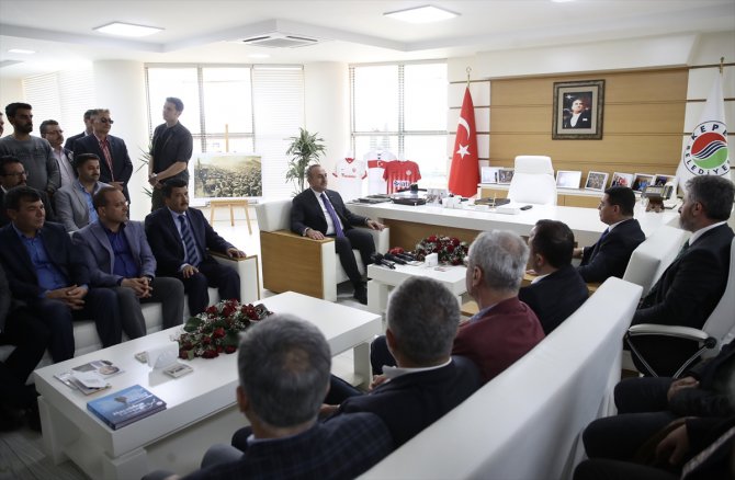 Dışişleri Bakanı Çavuşoğlu, Antalya'da