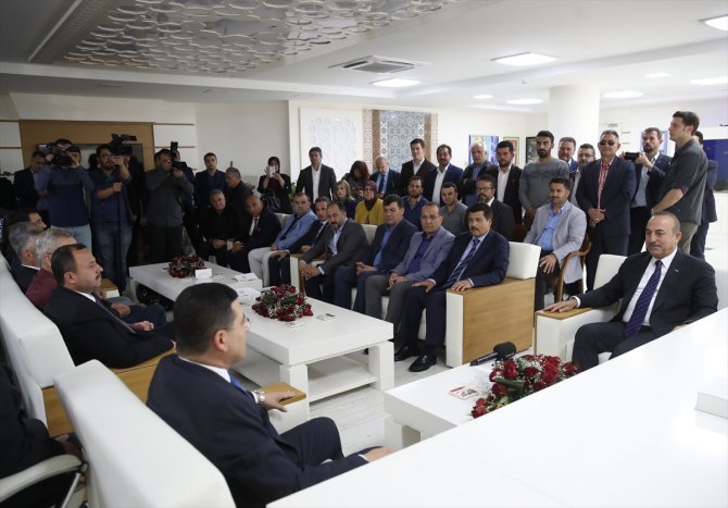 Dışişleri Bakanı Çavuşoğlu, Antalya'da