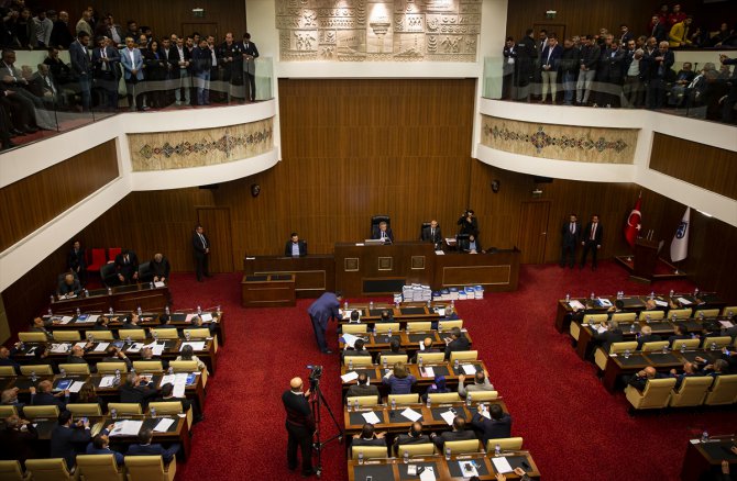 Ankara Büyükşehir Belediye Meclisi toplandı