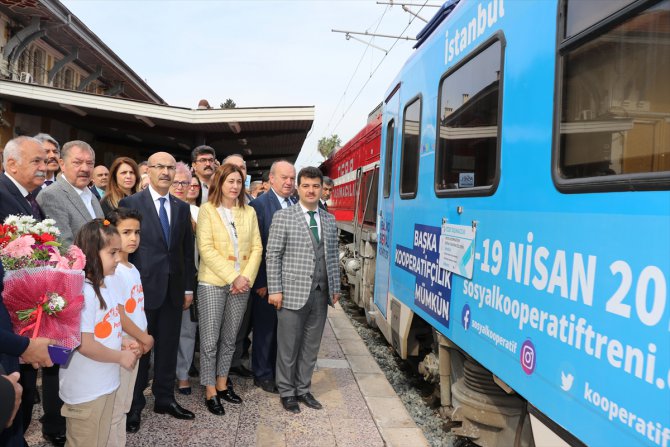 Sosyal Kooperatif Eğitim ve Tanıtım Treni Adana'da