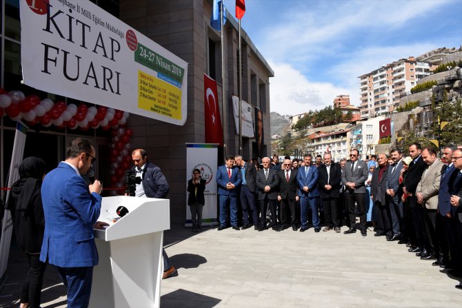 Gümüşhane 1. Kitap Fuarı başladı