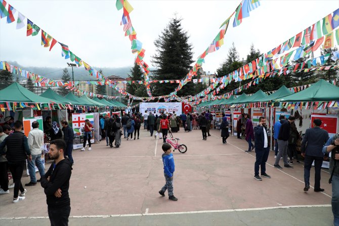 Rize'de "12. Uluslararası Öğrenci Buluşması"