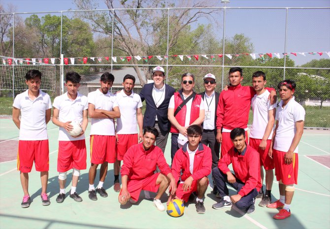 TİKA Afganistan'da voleybol turnuvası düzenledi