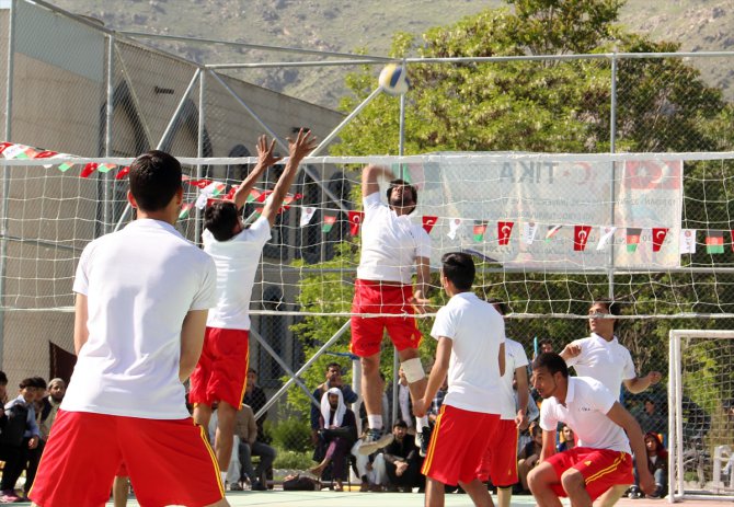 TİKA Afganistan'da voleybol turnuvası düzenledi