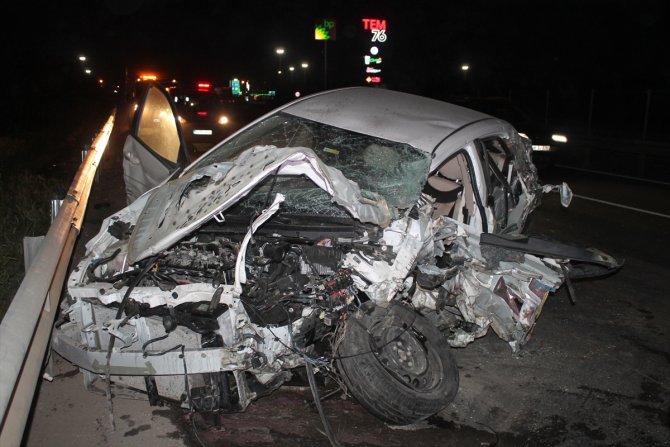 Kaza yapan otomobilin hız göstergesi 200'de takılı kaldı