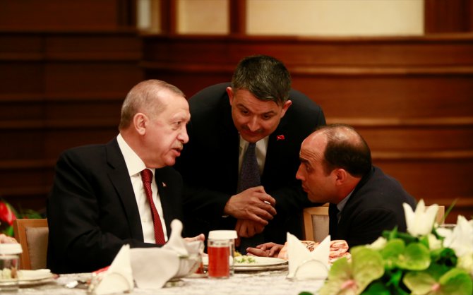 Erdoğan, çiftçilerle iftarda bir araya geldi