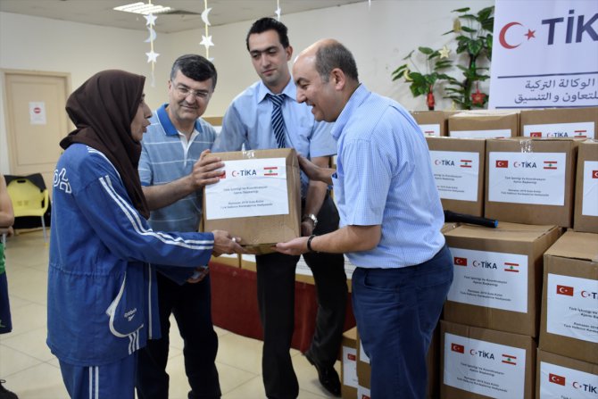 TİKA'dan Lübnan'daki Filistinlilere ramazan yardımı