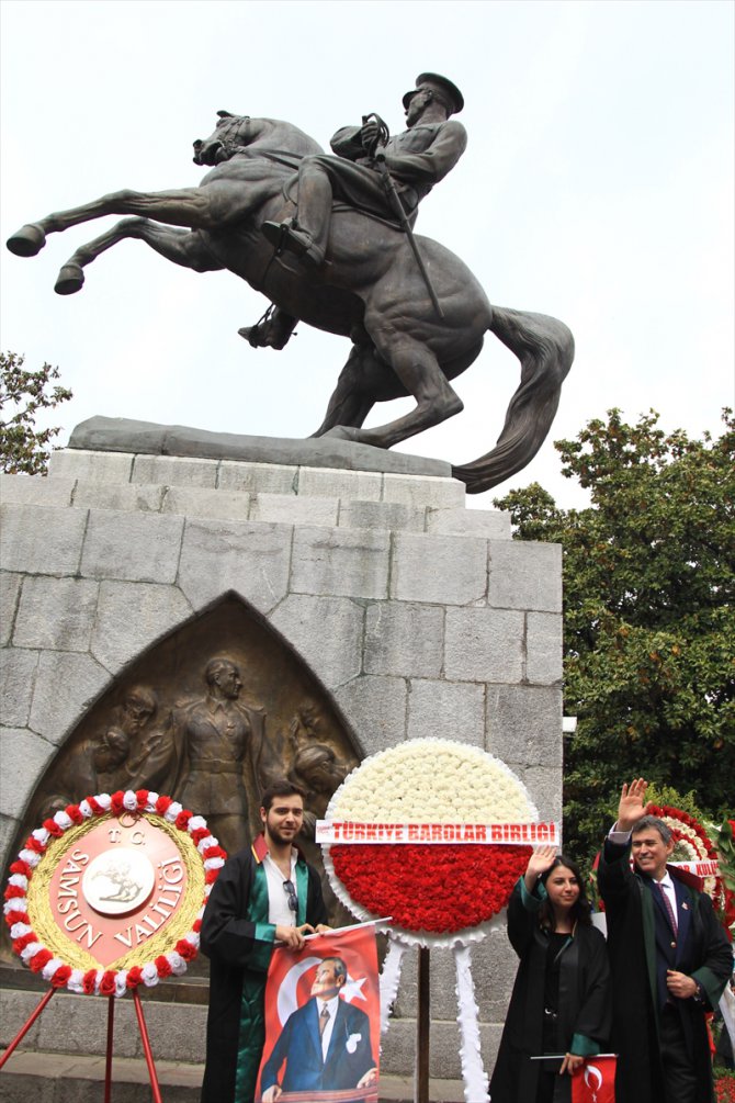 TBB'den "Atatürk'e saygı yürüyüşü"