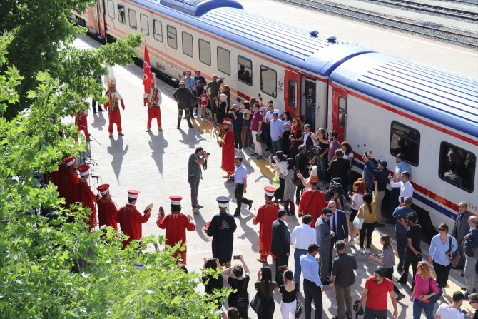 "Turistik Doğu Ekspresi" Erzincan'da