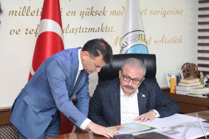 TBMM Başkanı Şentop Tekirdağ'da