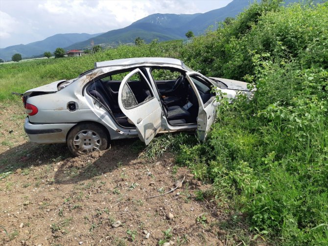 Amasya'da trafik kazaları: 4 yaralı